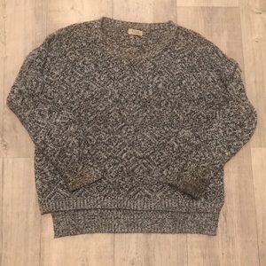 BLVD Collection Openwork Knit Sweater